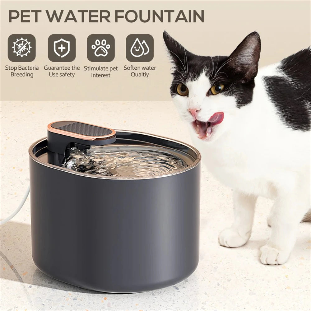 Automatic Pet Drinking Fountain Intelligent Water Dispenser 3L