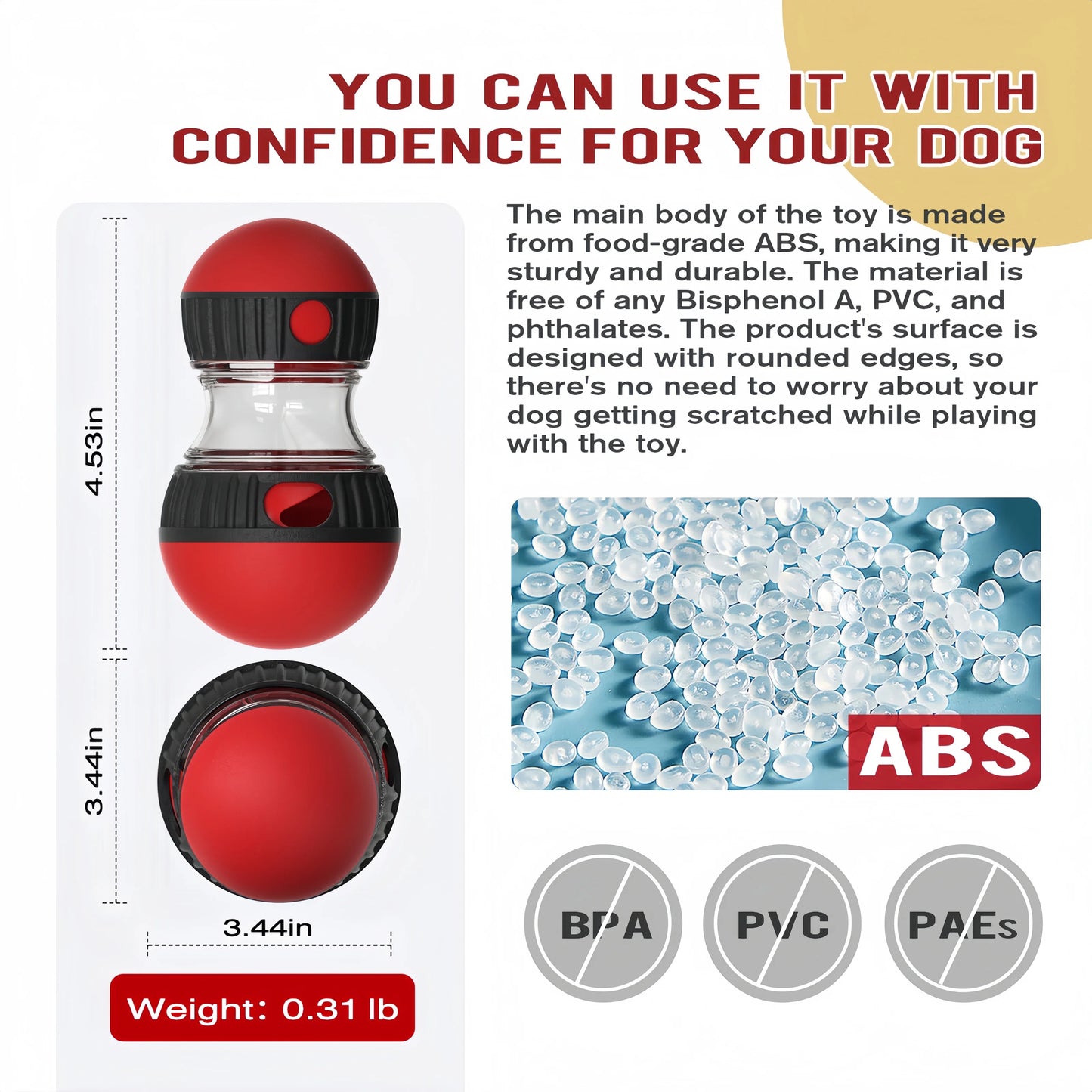 Interactive Dog Food Puzzle Interactive Pet FeedingToy