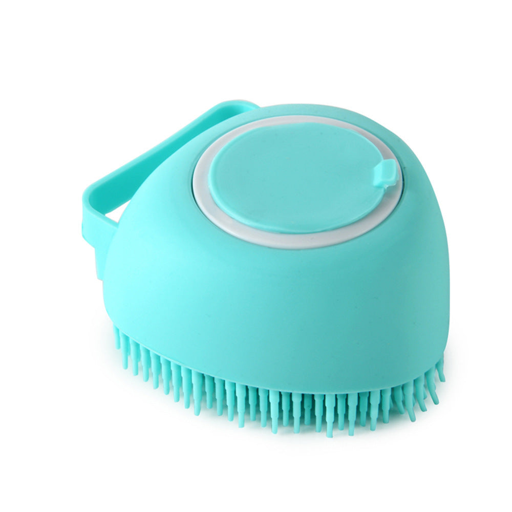 Silicone Dog Bath Massage Grooming Brush
