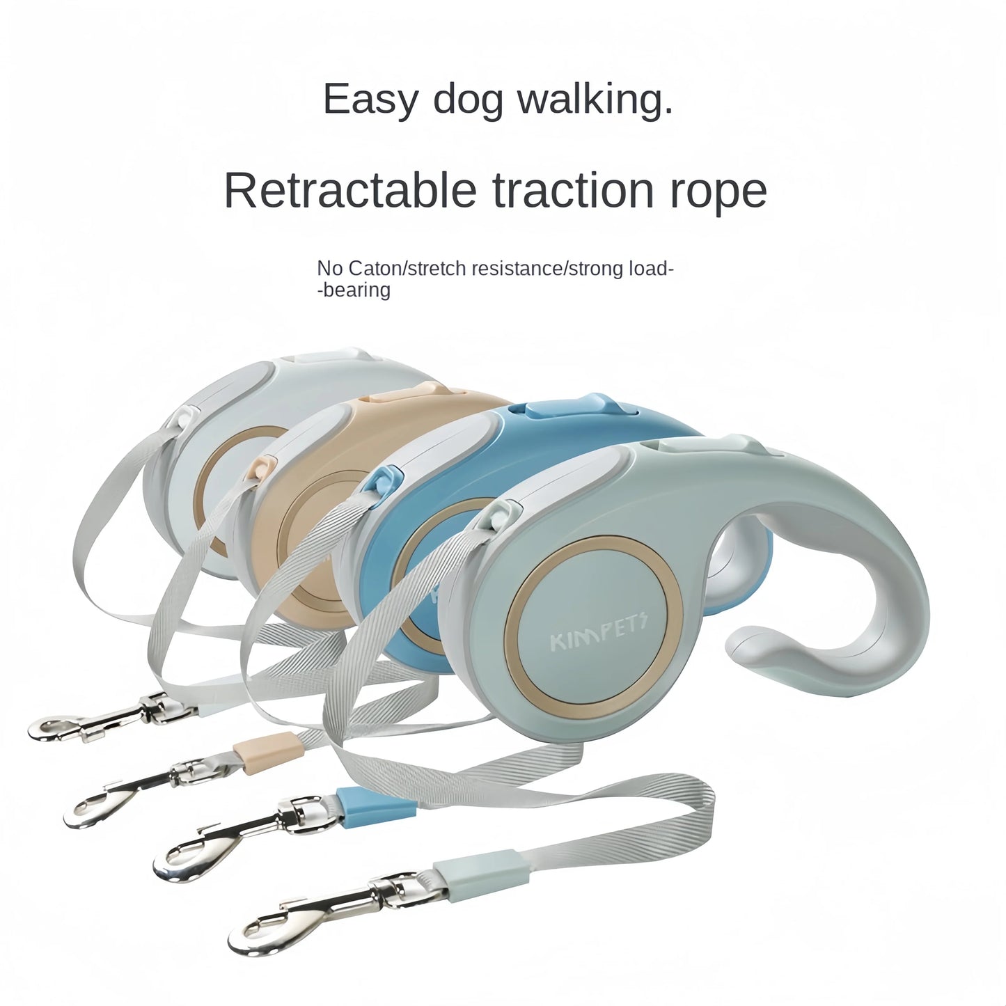 Pet Automatic Retractable Traction Nylon Leash