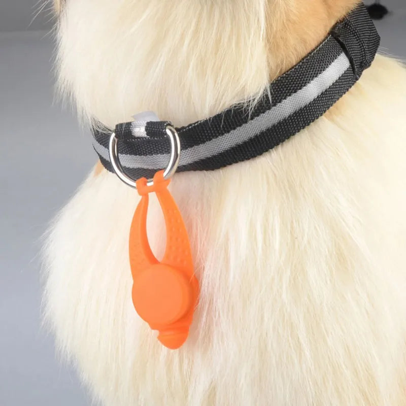 Nylon LED Pet Dog Collar USB Charging