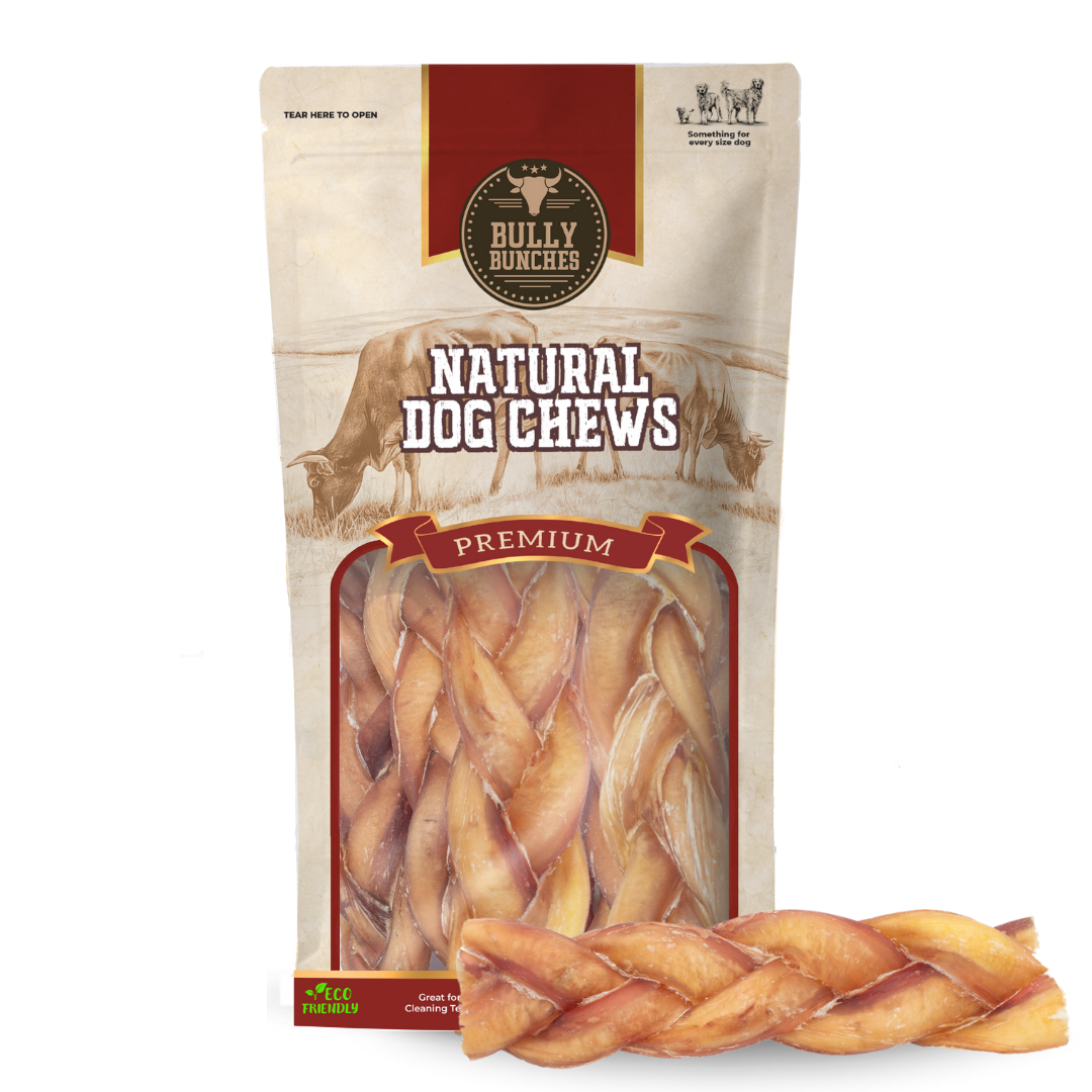 6 Inch Jumbo Braided Bully Stick