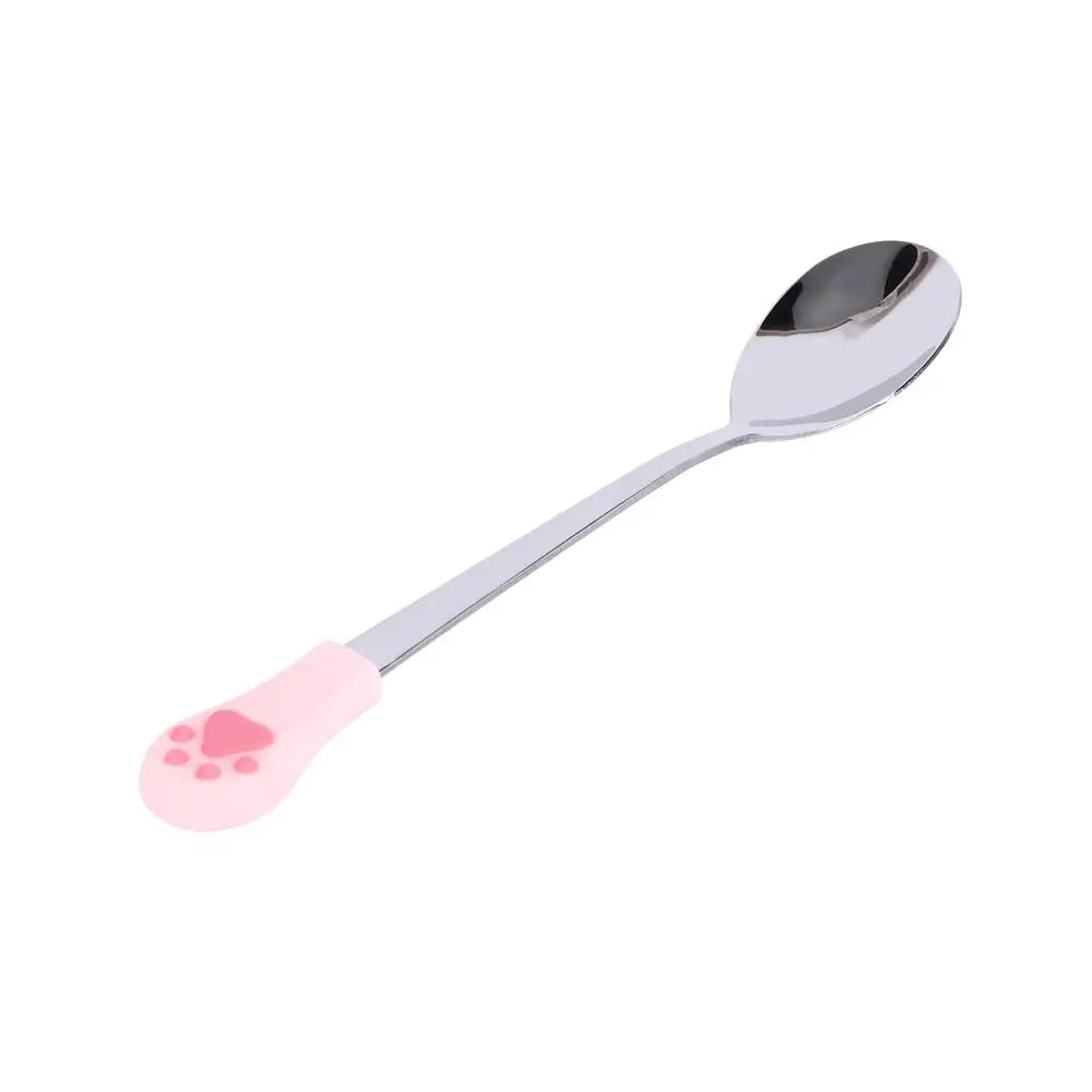 Stainless Steel Cat Paw Spoons