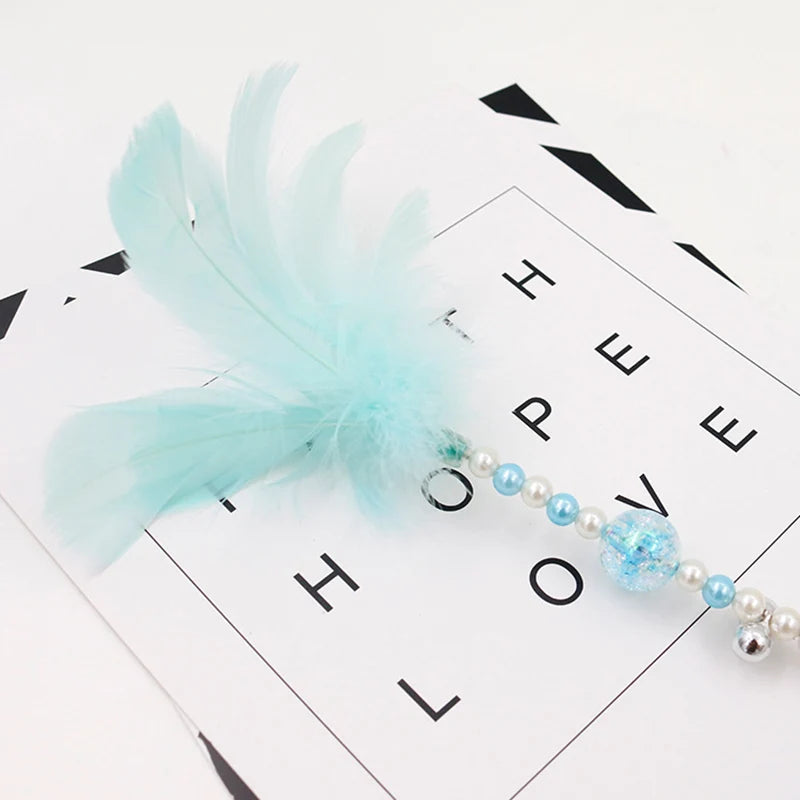Interactive Cat Toy Feather Bird with Multiple Options