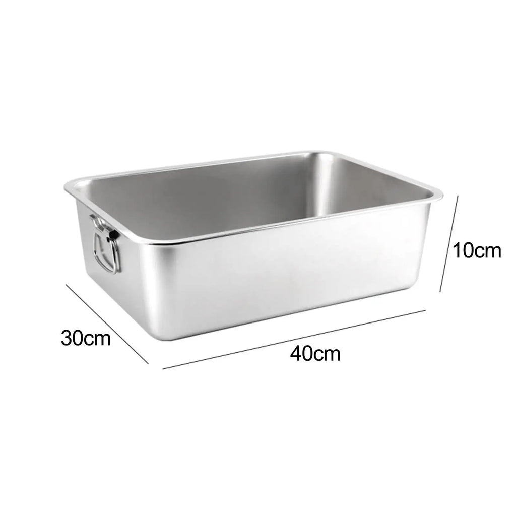 Stainless Steel Cat Litter Box
