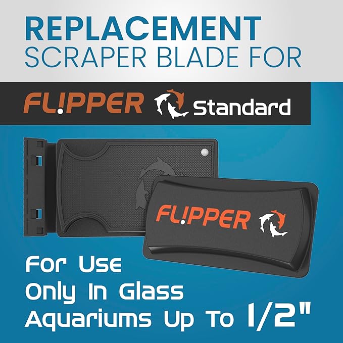 Flipper Standard ABS Replacement Blades 3 Pack - Acrylic Tanks