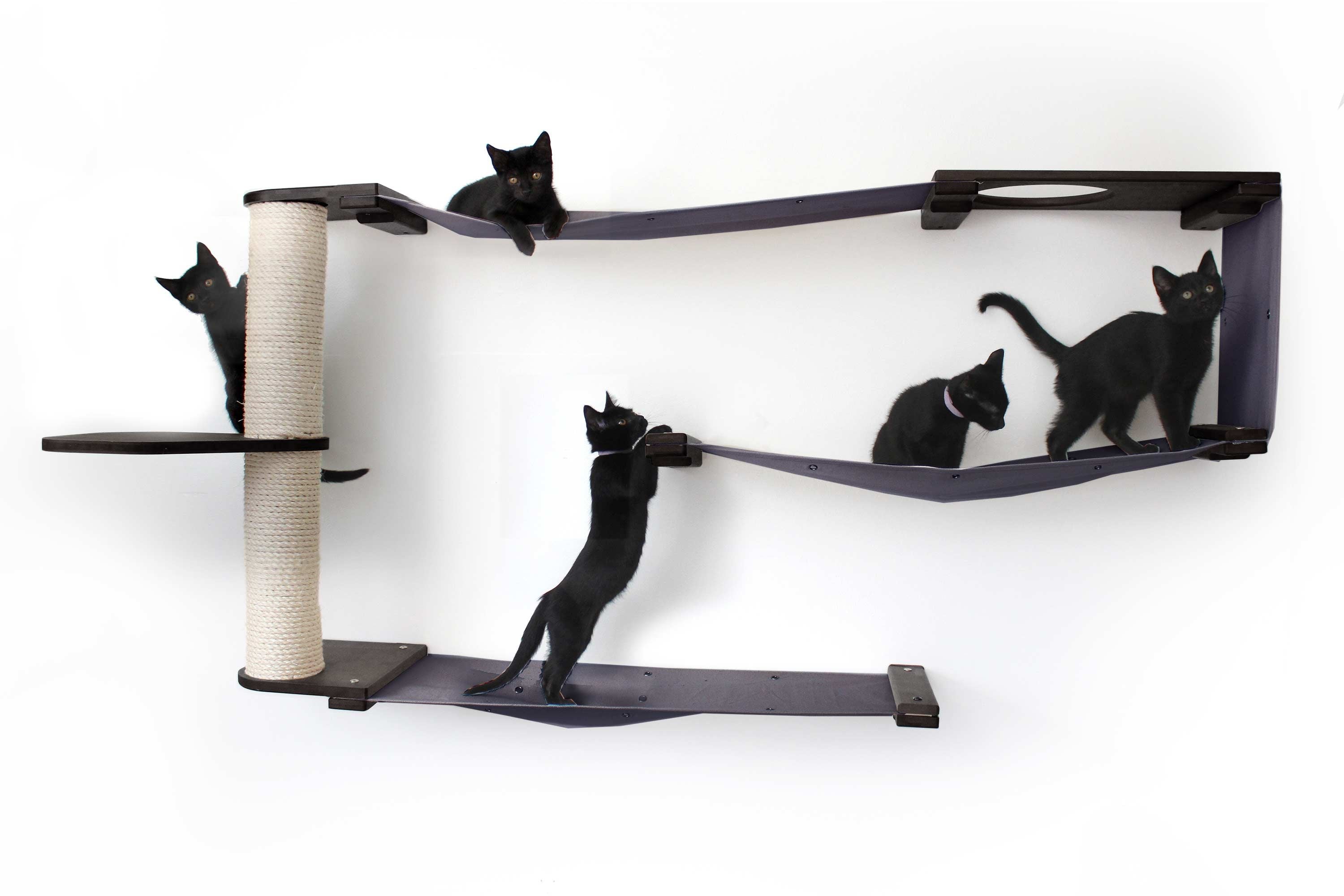 Cat Maze Wall - 3 Tier Cat Tree