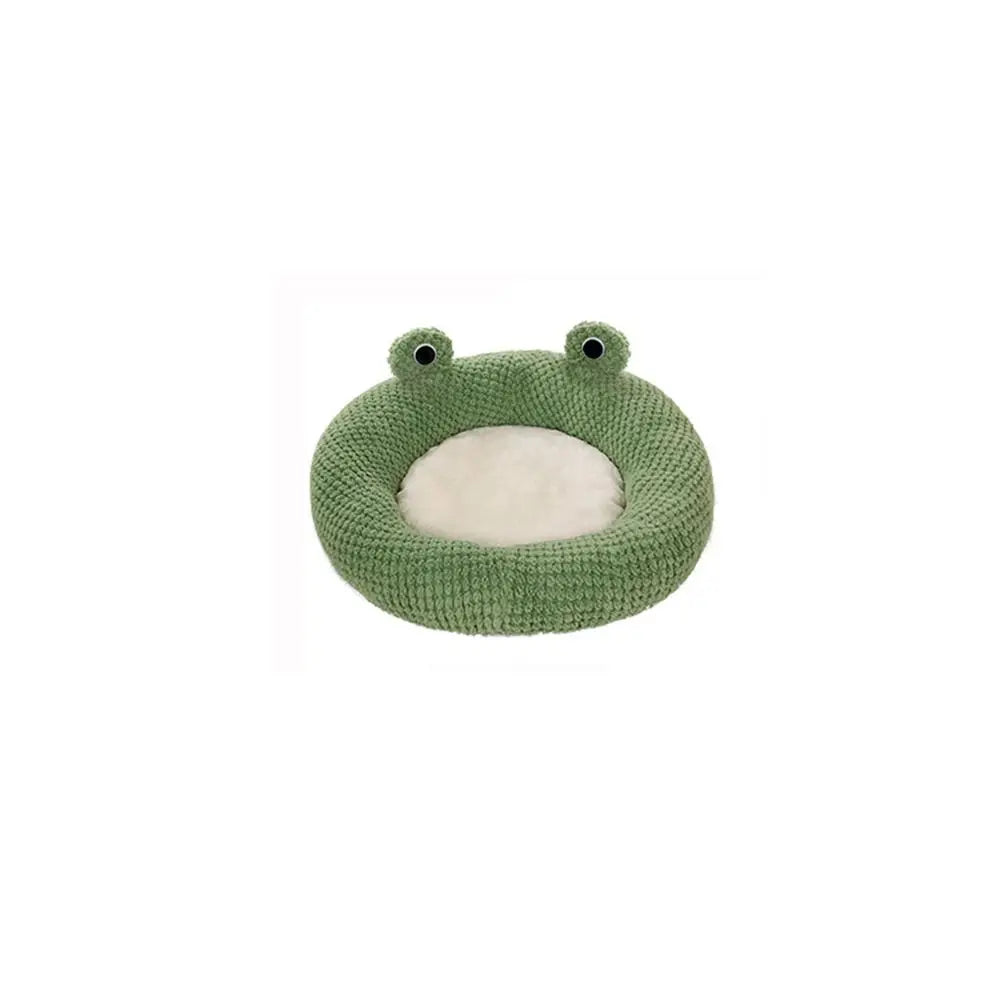 Soft Cat Bed, Frog Shape