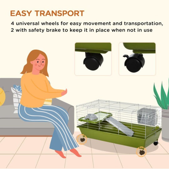 Small Rolling Rabbit, Guinea Pig Cage
