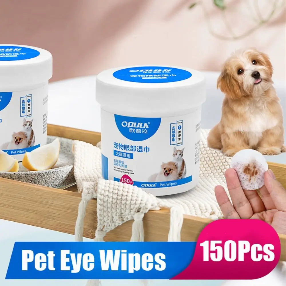 No Irritation Pet Eye Wipes 150pcs