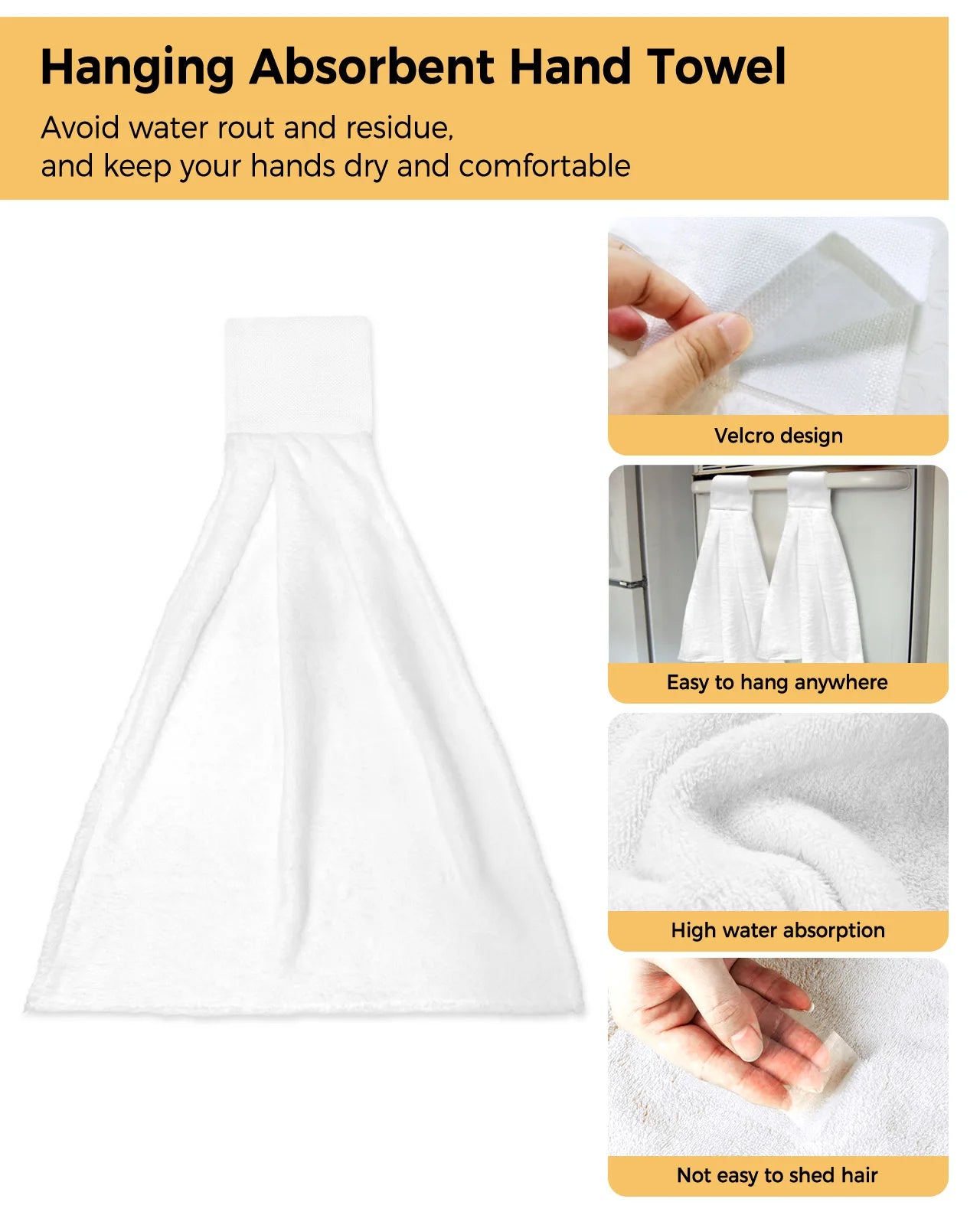 Dachshund Brown Hand Towels