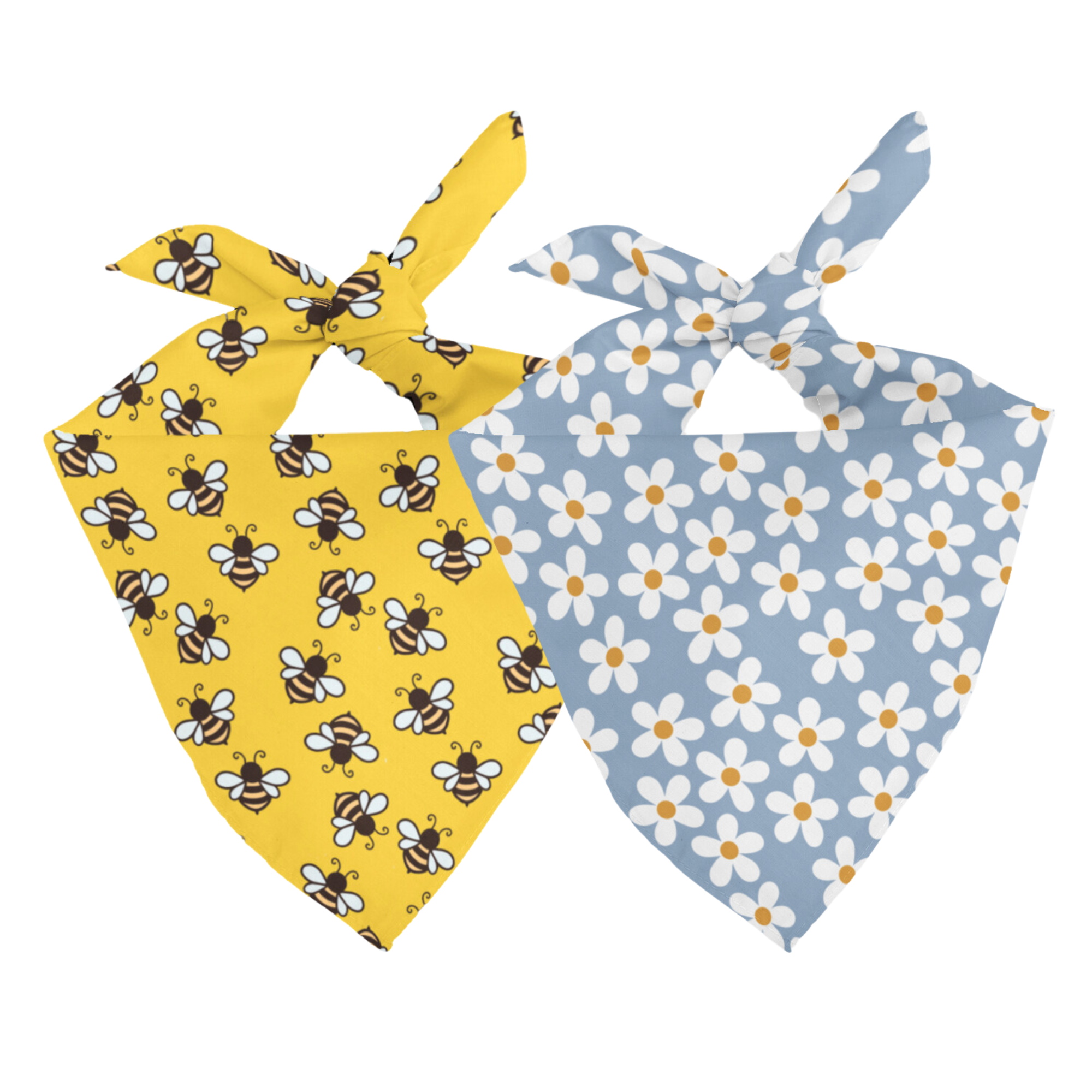 Bees & Daisy Dog Bandana