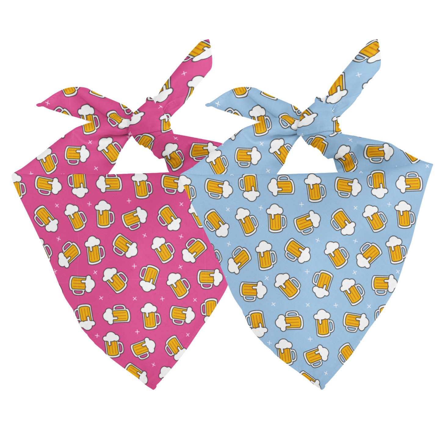 Cheers and Beers Dog Bandana