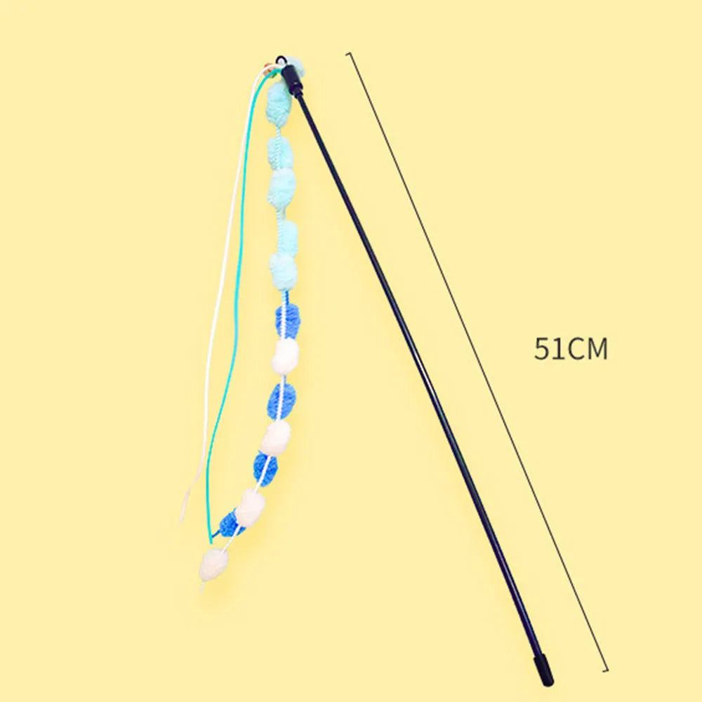 Cat Tickling play Stick