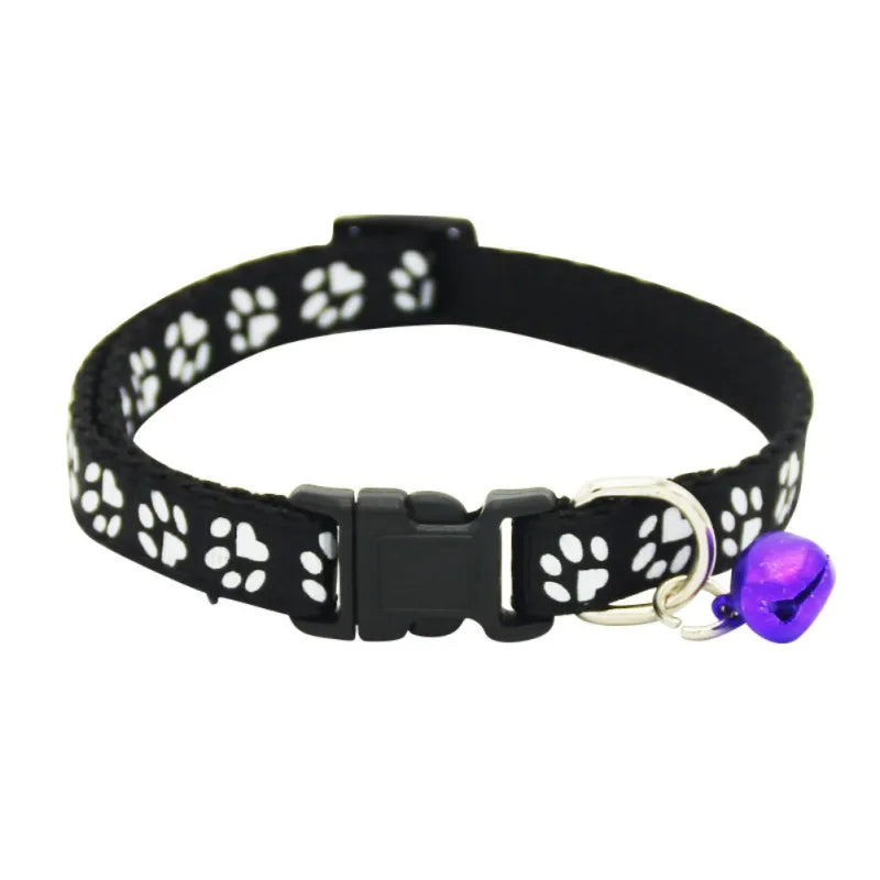 Pet Collars Adjustable With Bell