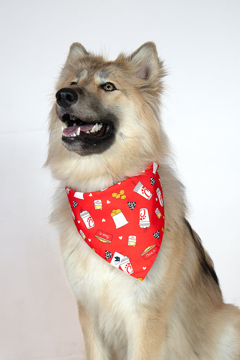 Chicken Nugget Dog Bandana