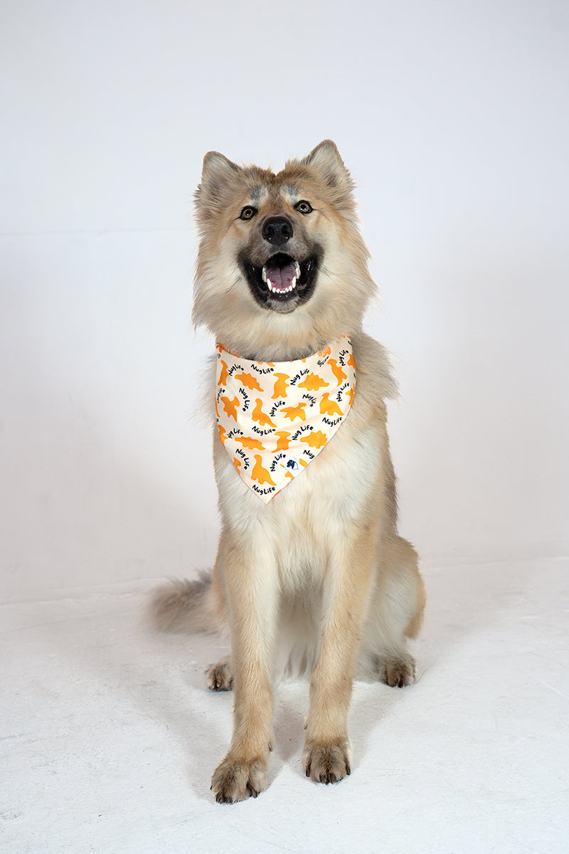 Chicken Nugget Dog Bandana