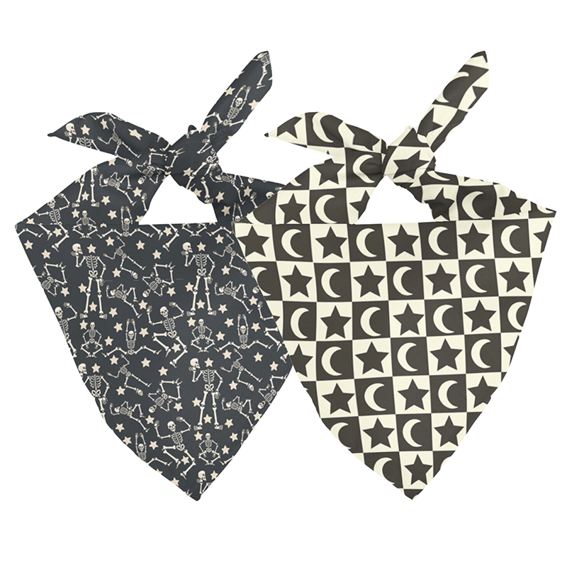 Skeleton Dog Bandana