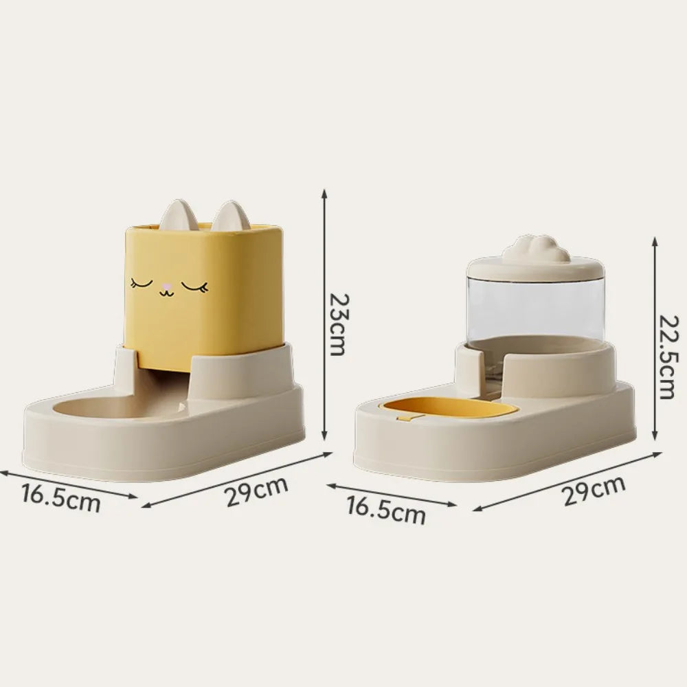 Cartoon Pet Automatic Feeder