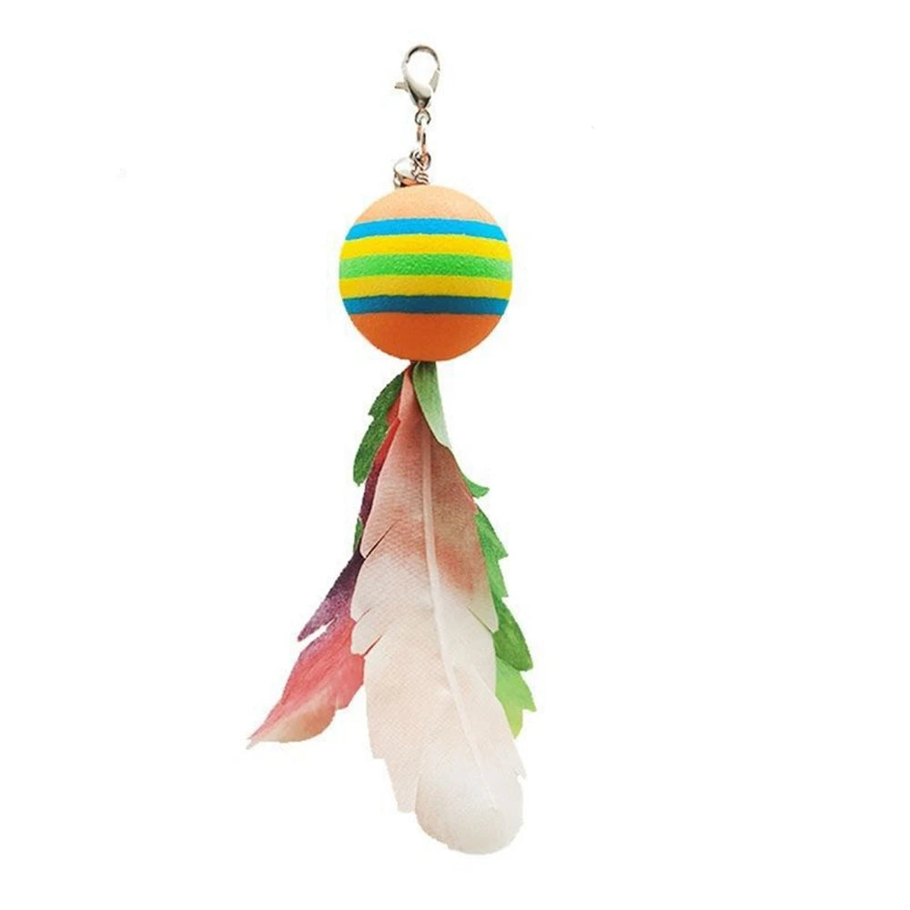 Interactive Cat Toy Feather Bird with Multiple Options