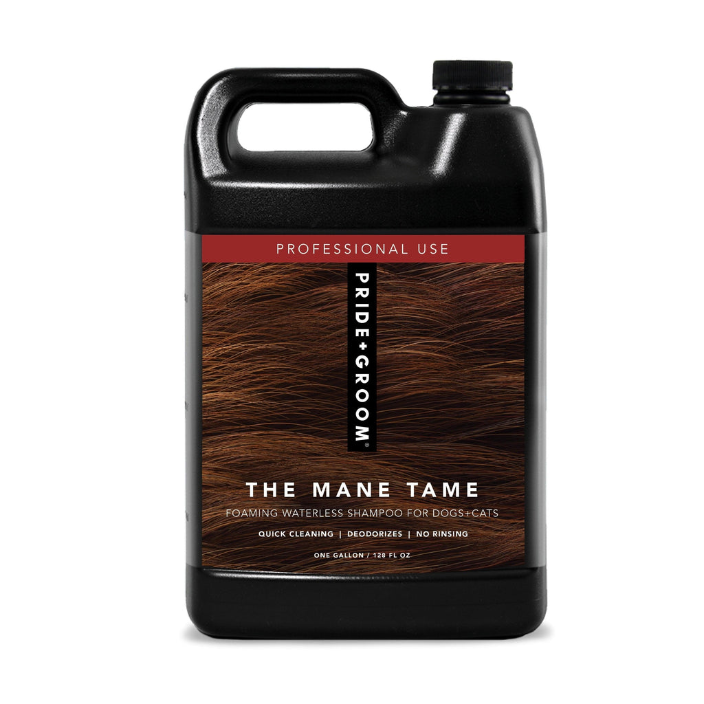 THE MANE TAME Waterless Foaming Dog & Cat Shampoo | No-Rinse, Quick Freshen-Up