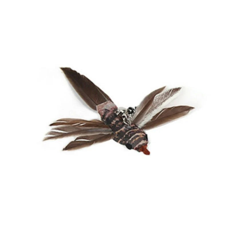 Interactive Cat Toy Feather Bird with Multiple Options
