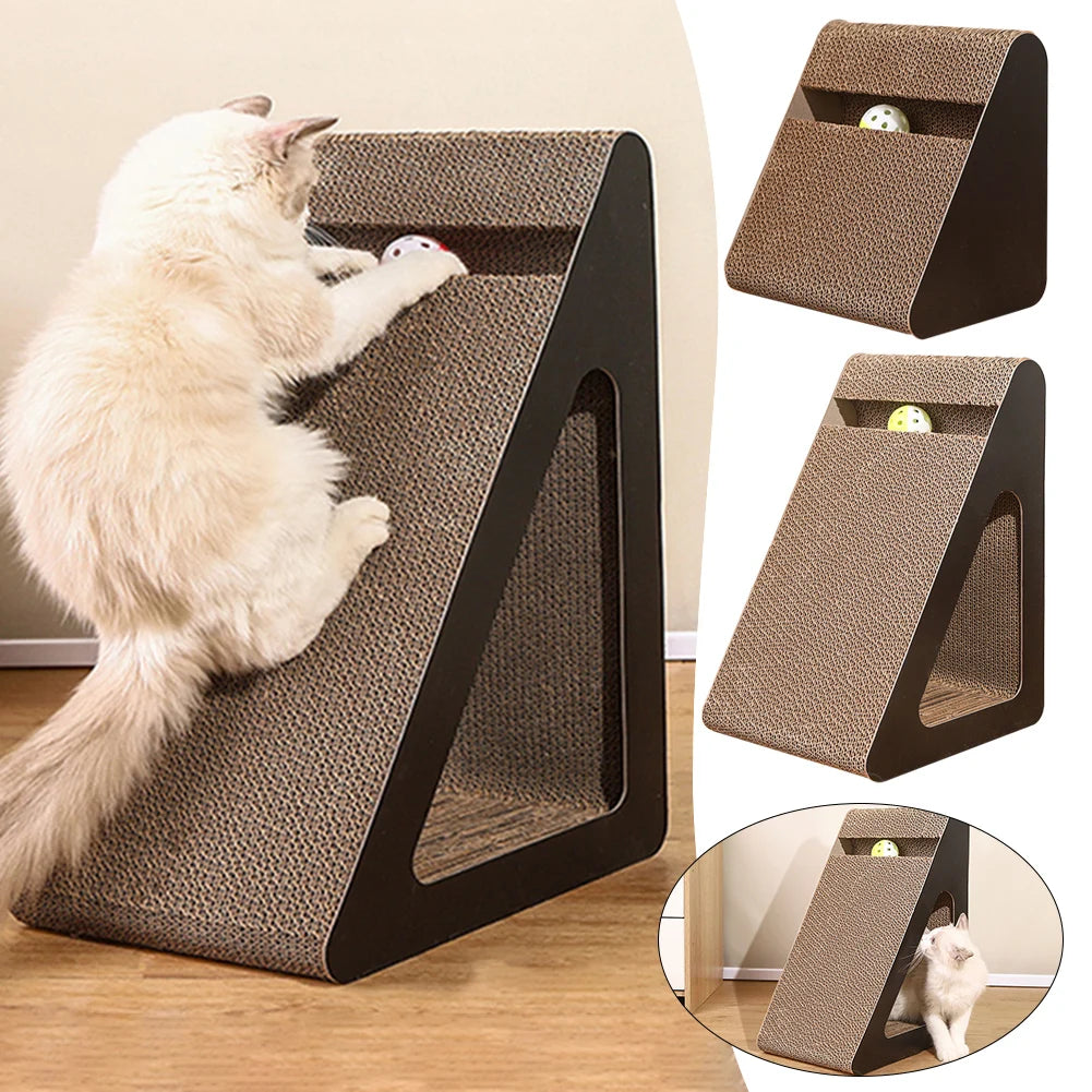 Cat Scratcher With Rotating Ball