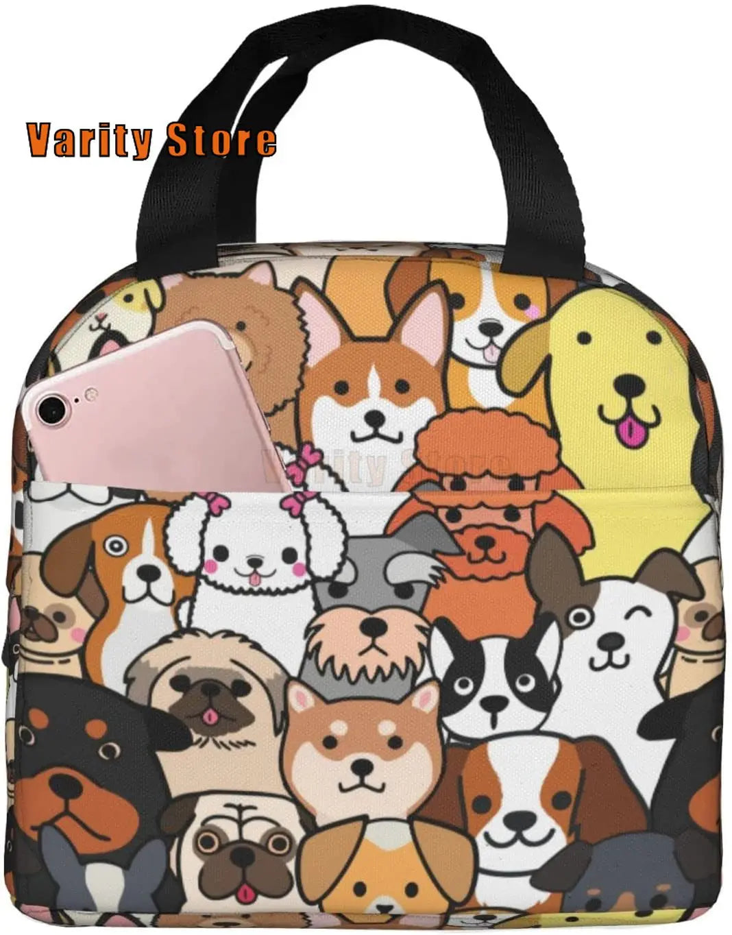Cartoon Dog Anime Lunch Bag