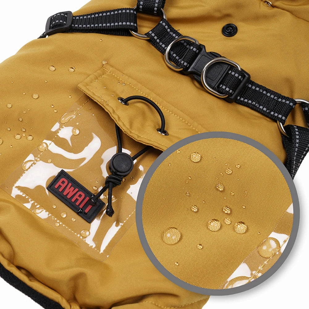 Pet Clothes Waterproof Coat