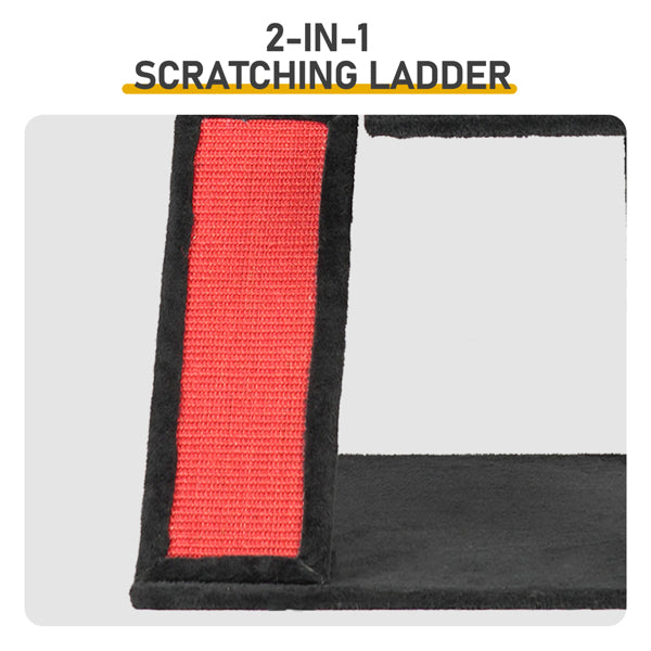 Halloween Cat Tower Cat Tree with Spacious Cat Condo