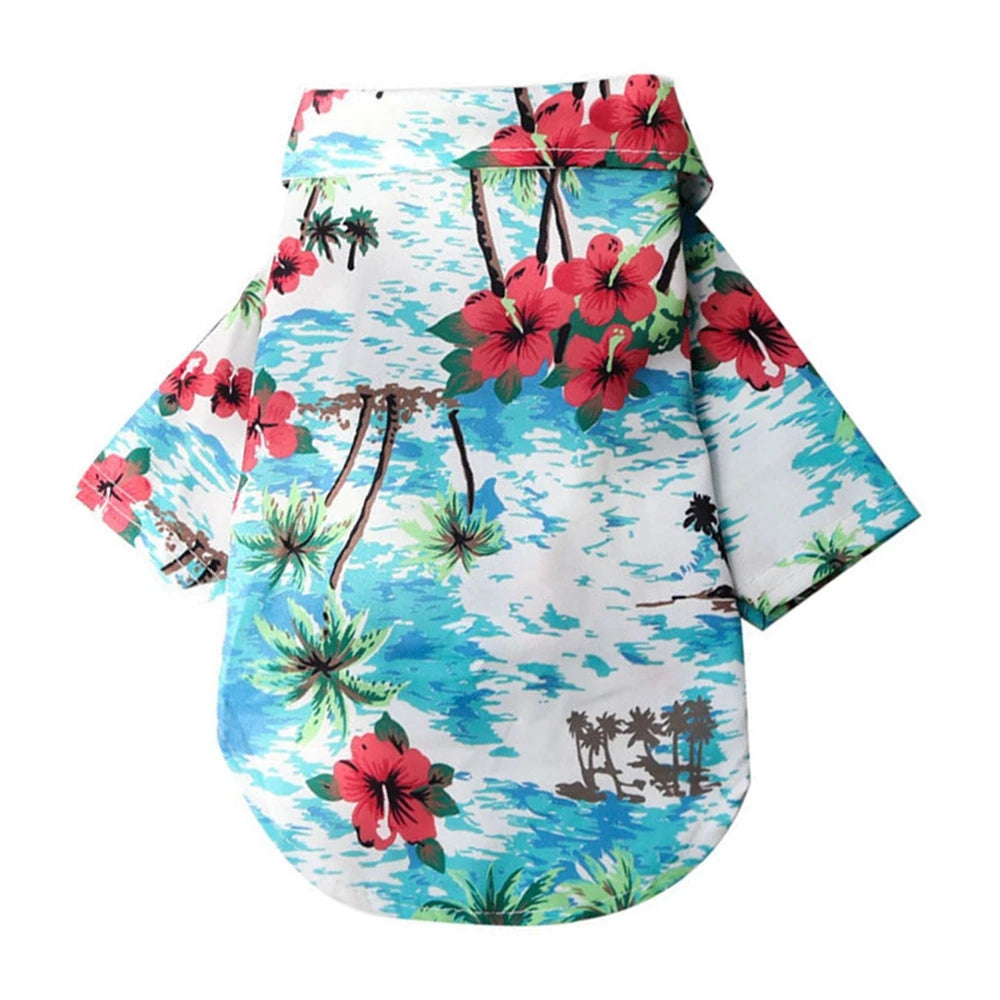 Hawaiian Beach pet T-Shirts