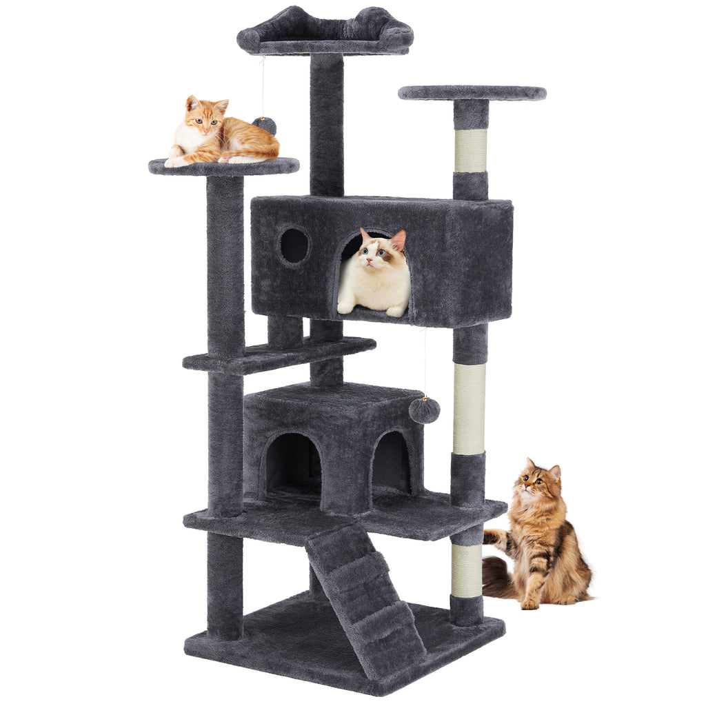 Large Cat Tree Tower, Multi Level with Scratching Post