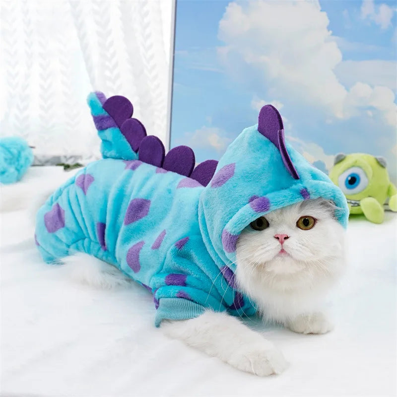 Pet Clothing Dinosaur Shape