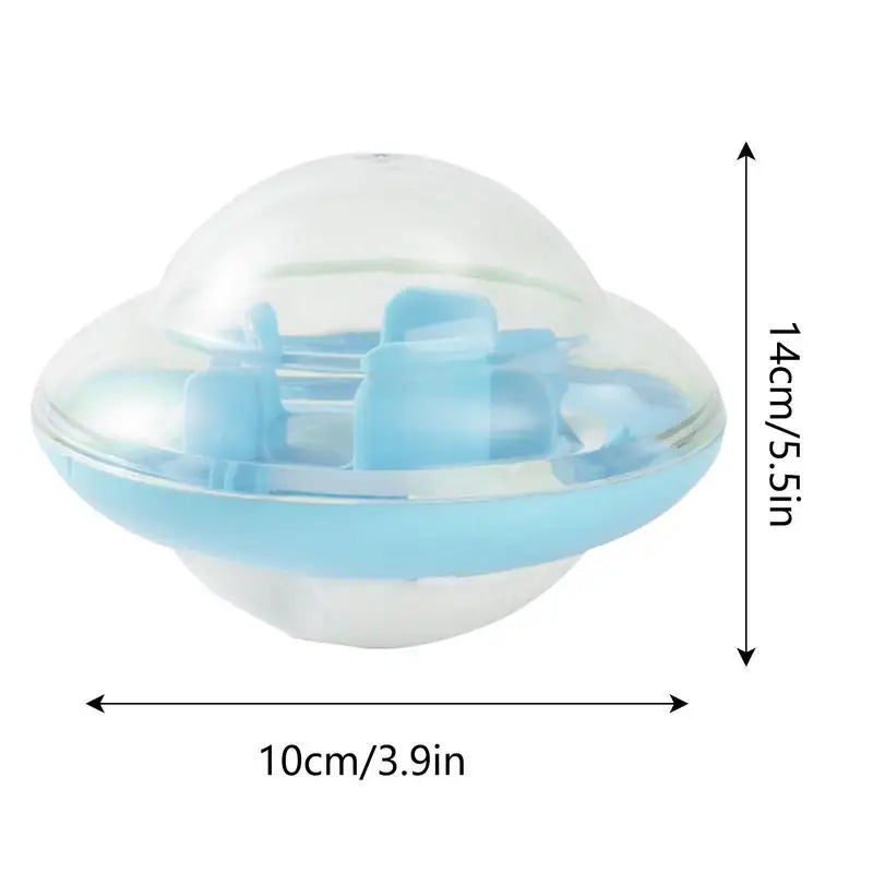 Pet Slow Feeder UFO-Shaped Food Puzzle