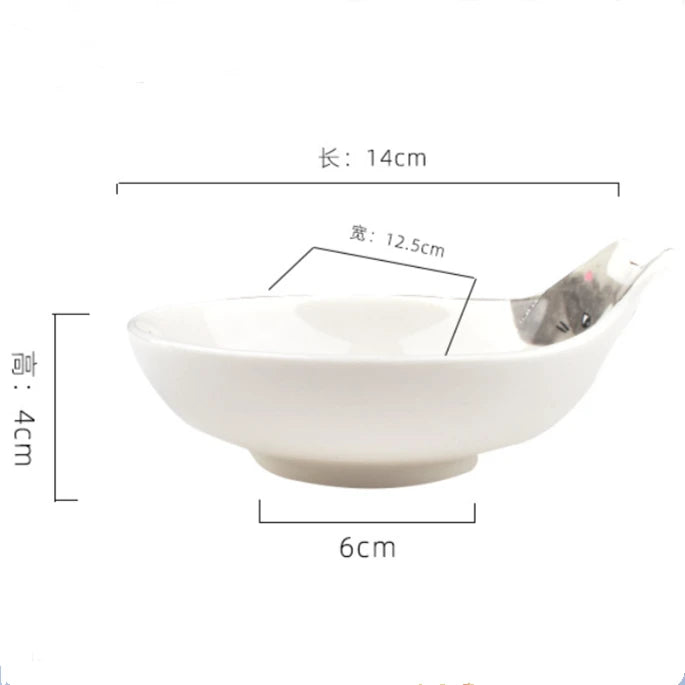 Ceramic Cat Face Tableware