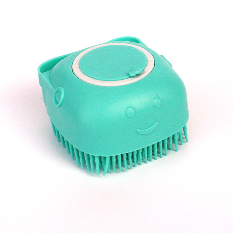 Silicone Dog Bath Massage Grooming Brush