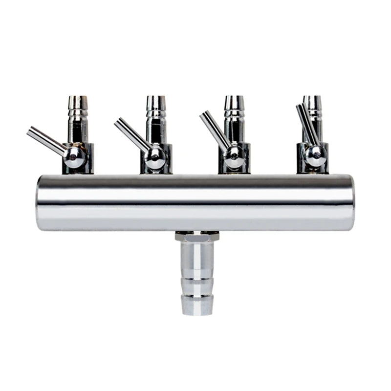 Air Splitter Valve Aquarium Fish Tank 2/4/6/ Way