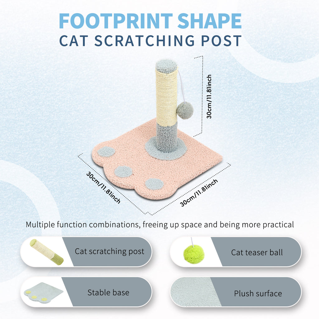 Footprints Cat Scratch Tower