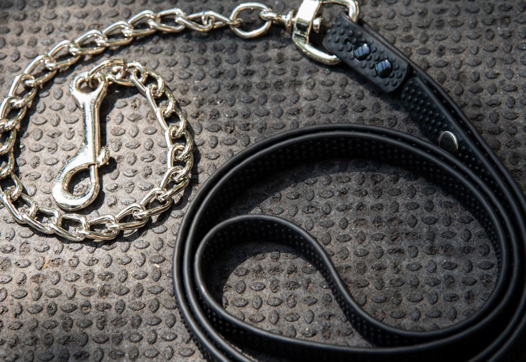 PRO4MANCE | Com4rt Grip Horse Lead w/ Chain