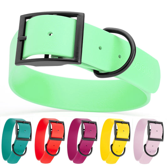 Biothane Waterproof Dog Collar - 1.5in Wide - X-Large (20 to 24 inches)