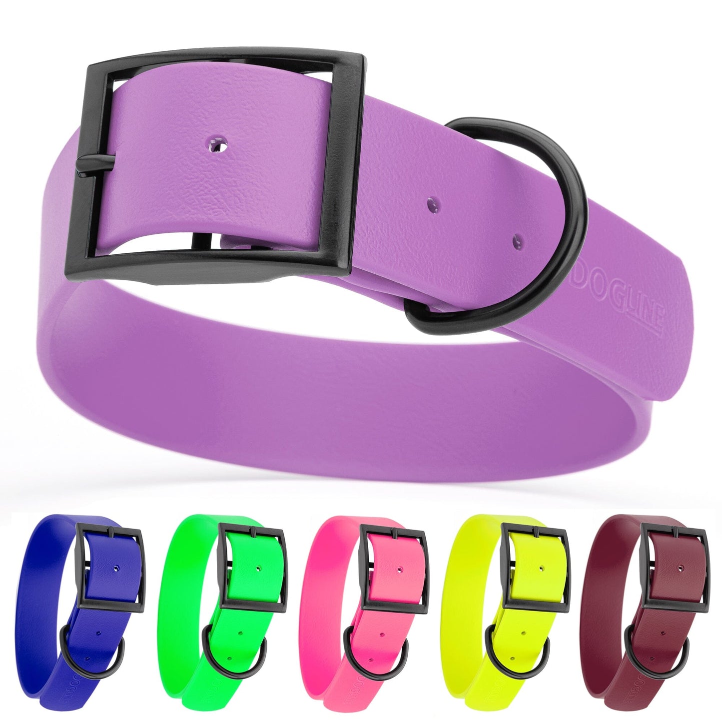 Biothane Waterproof Dog Collar - 1.5in Wide - XX-Large (24 to 28 inches)