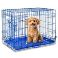 30" Collapsible Blue Dog Crate BLU30