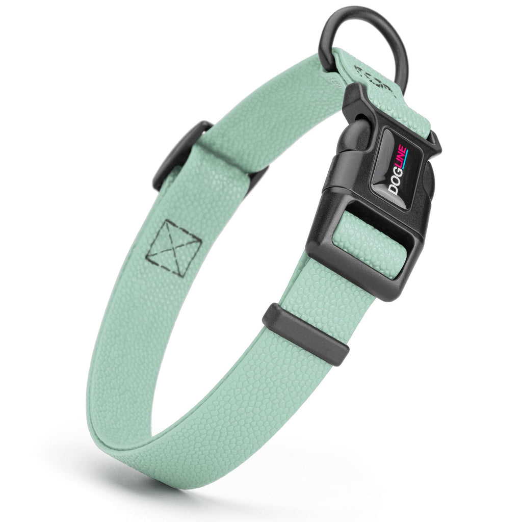 Pebble Emboss Biothane Dog Collar with Quick Release Buckle