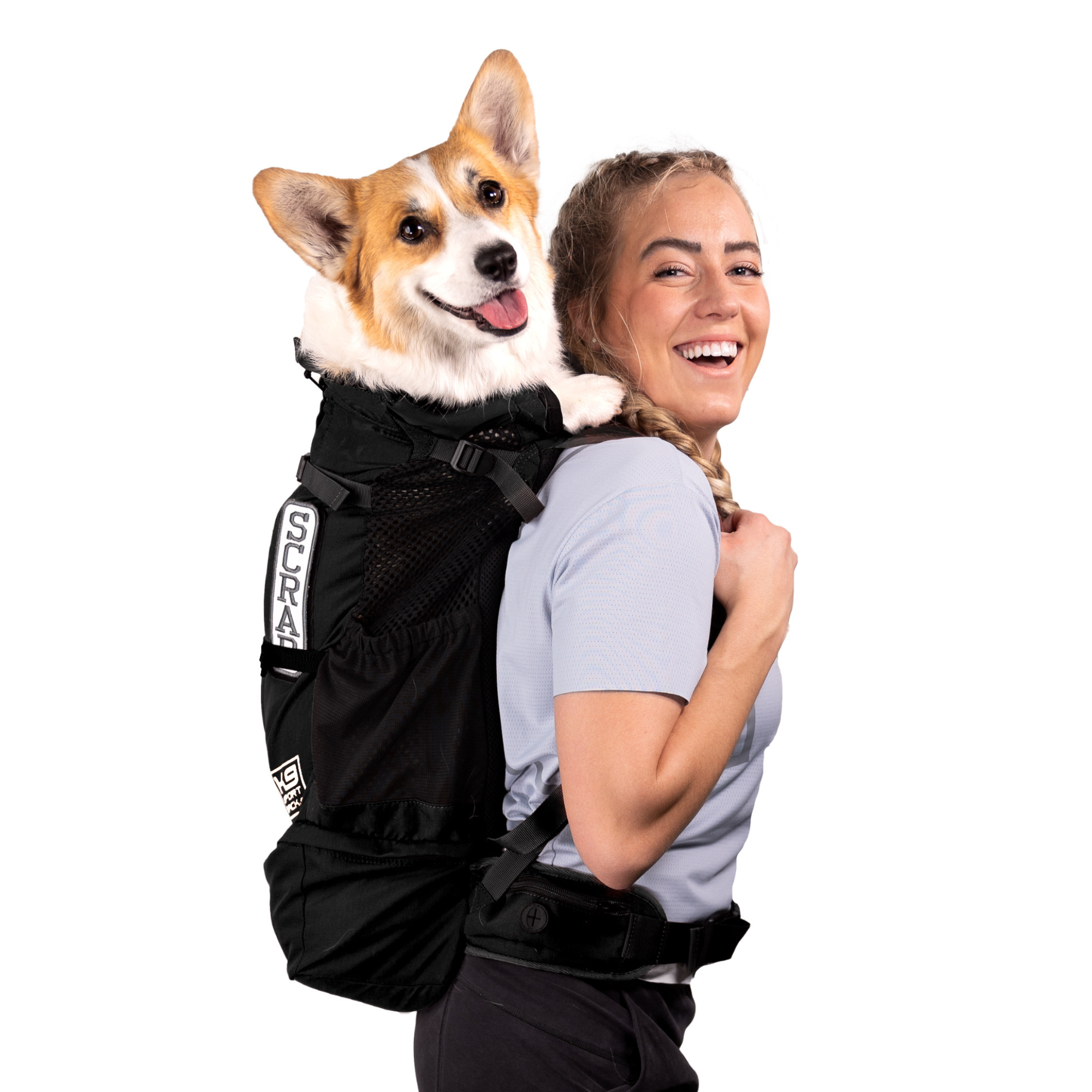 Knavigate | Advanced Dog Carrier with Internal Frame & Hip Belt