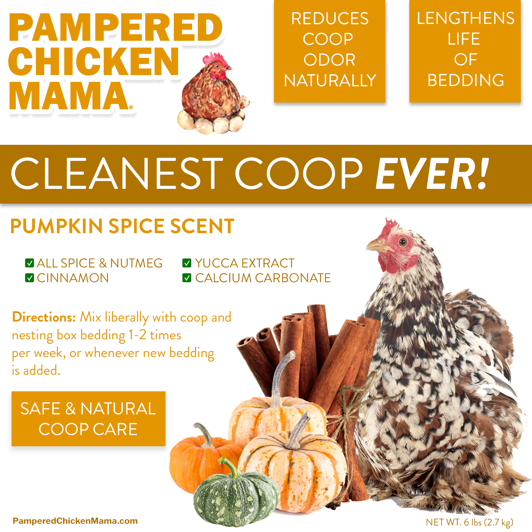 Cleanest Coop Ever! Coop Refresher (6 Pounds)