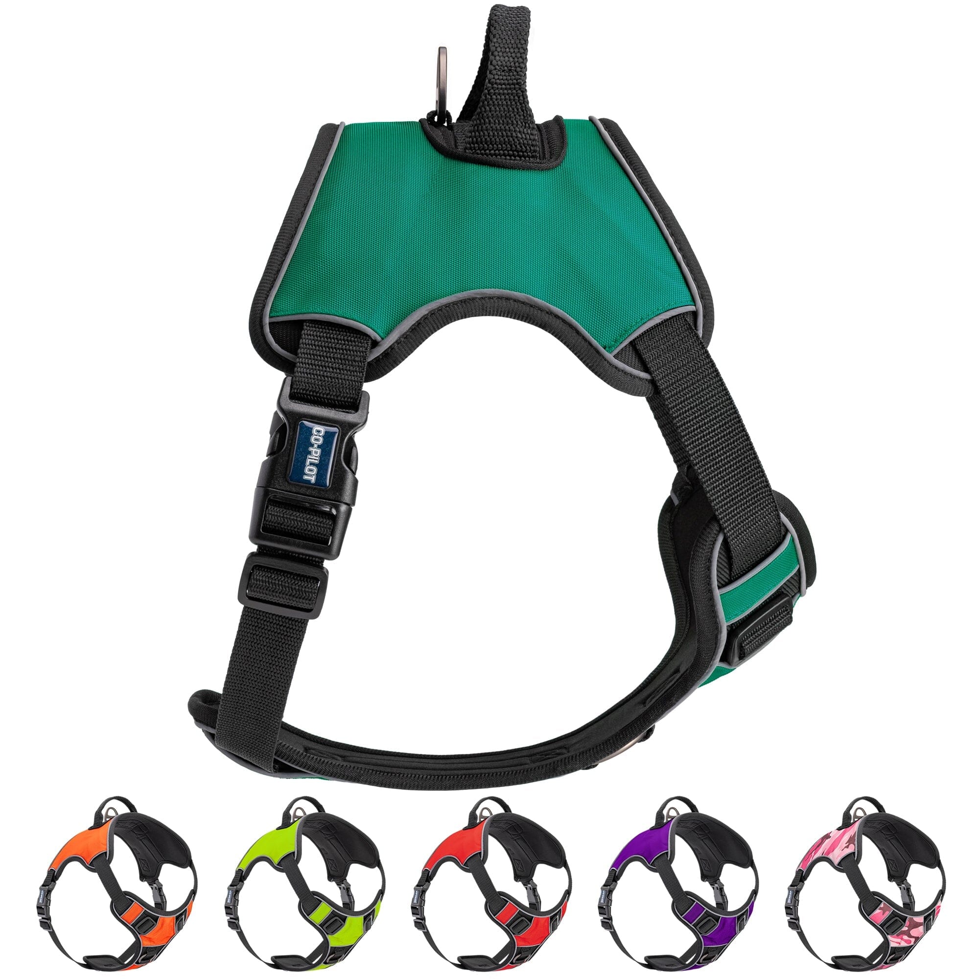 Co-Pilot Adjustable No Pull Dog Harness with Handle