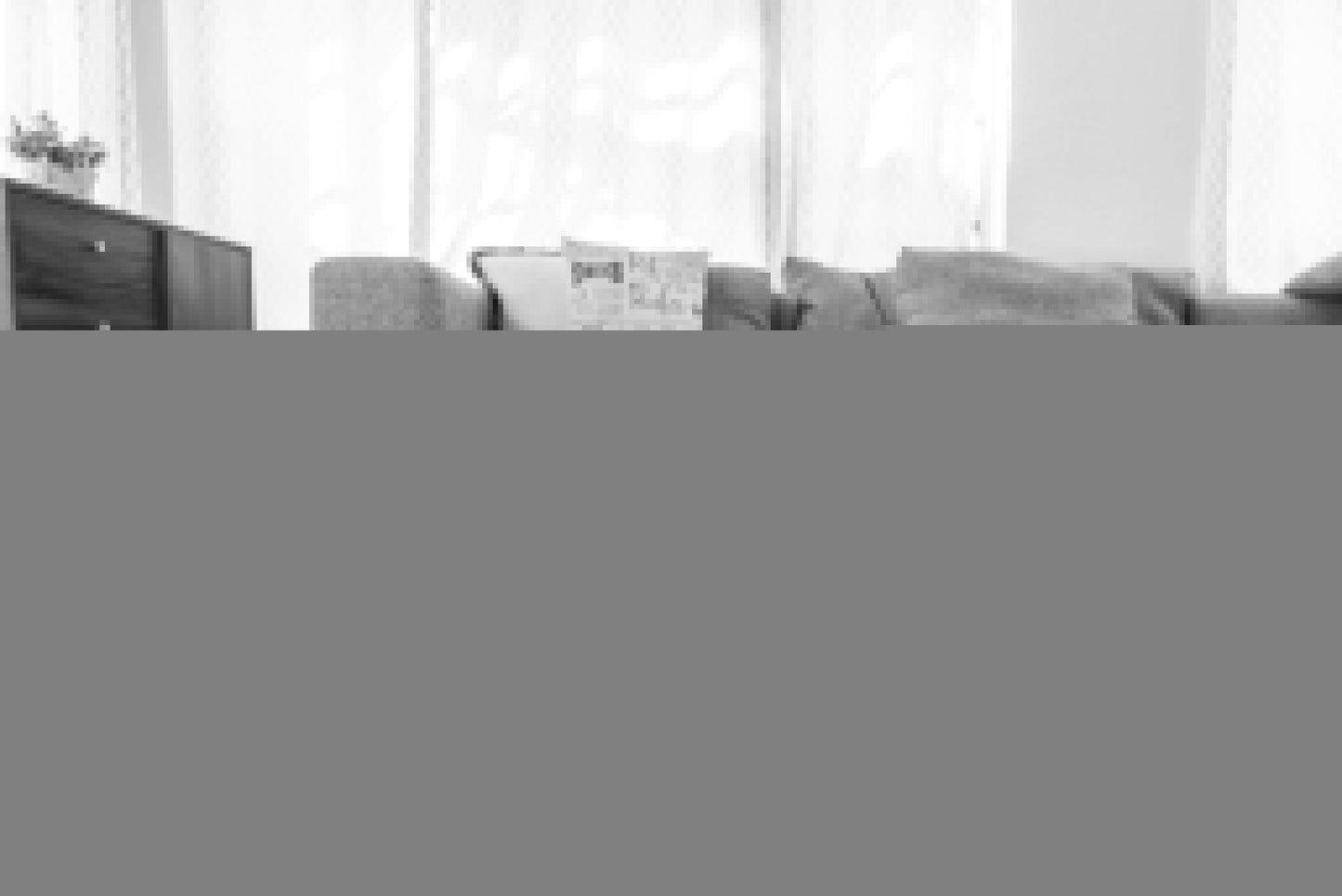 PupLounge™ Memory Foam Dog Bed Cover - Charcoal Grey (Bed Not Included) - Small