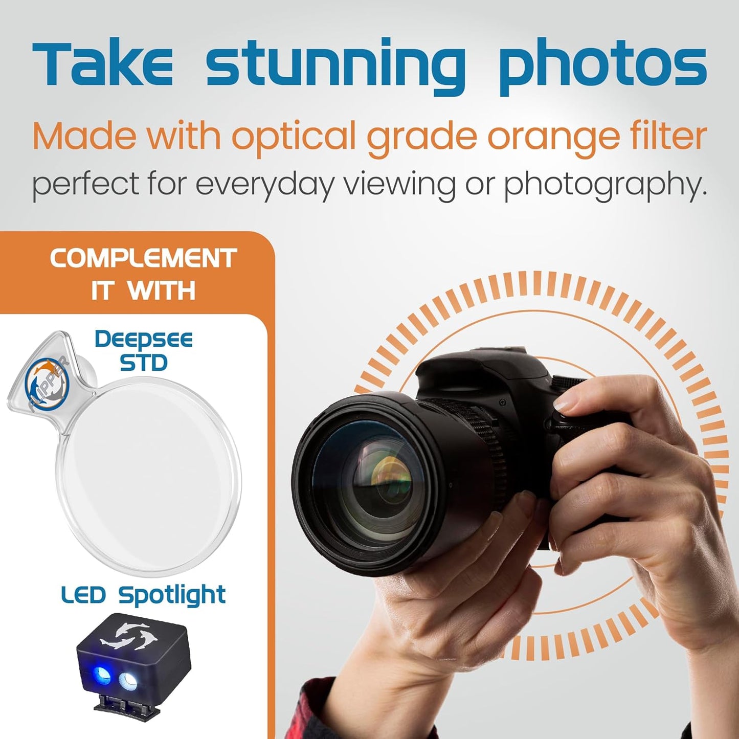 DeepSee Viewer Clear 4" - Orange Filter