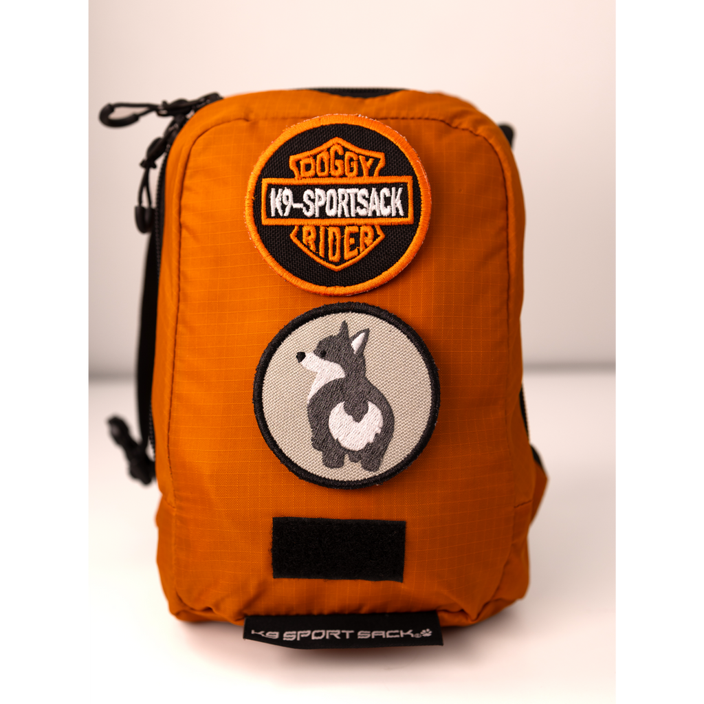 Gray Corgi Bum Patch