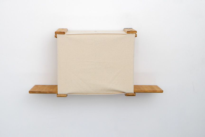 Cat Cubby for Wall - Covered Cat Bed